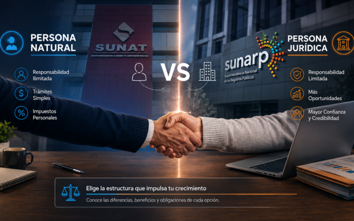 Persona Natural vs Persona Jurídica